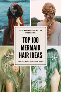 mermaid costume hair ideas