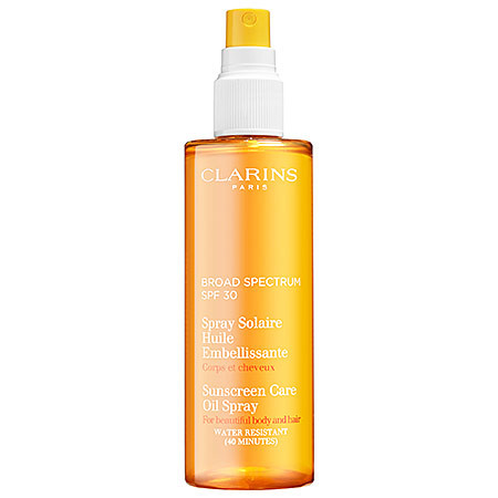 Clarins Sunscreen Care Oil Spray Broad