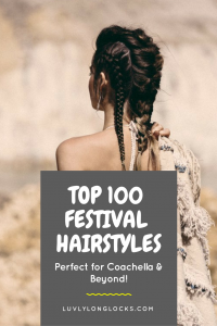 Learn how to do a festival faux hawk hairstyle yourself by watching 1-minute-long video tutorials at LuvlyLongLocks.com.