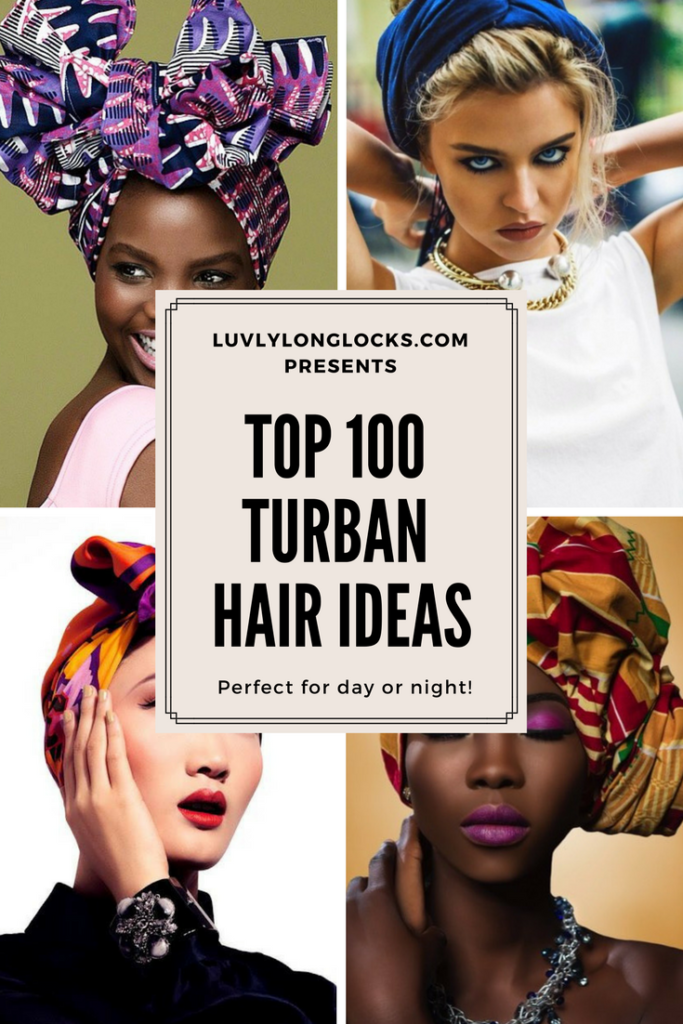 turban hair ideas