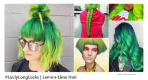 green hair inspiration 