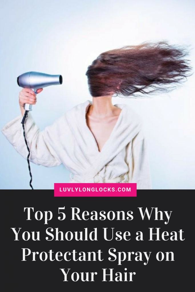 Learn why using a heat protectant spray is vital to sustaining healthy locks.