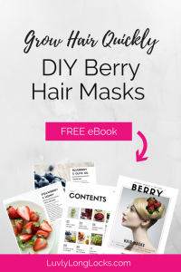 Repair damaged hair, grow your locks quickly and add shine to your locks by making your own berry hair masks. Click the image to download your free Berry Hair Masks ebook now!
