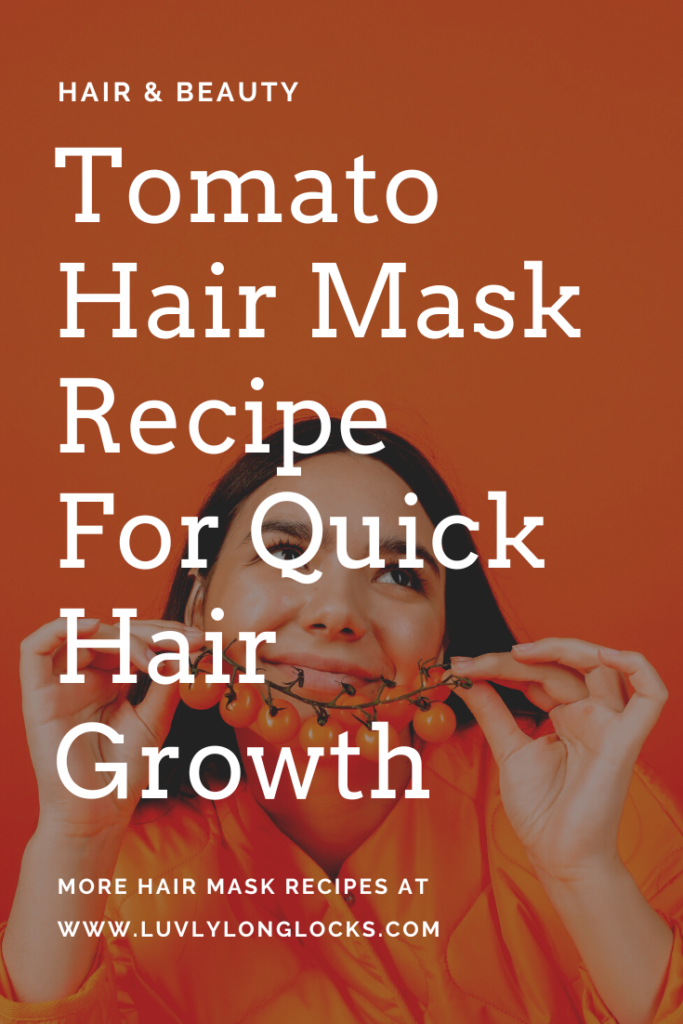 tomato hair mask recipe