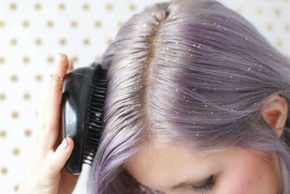 DIY Apply Glitter Hair Mousse to Shine like a Star | Luvly Long Locks