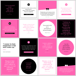 Purchase this gorgeous Instagram pack with 12 author quotes and 1 FREE plus 8 digital papers at LuvlyLongLocks.com.