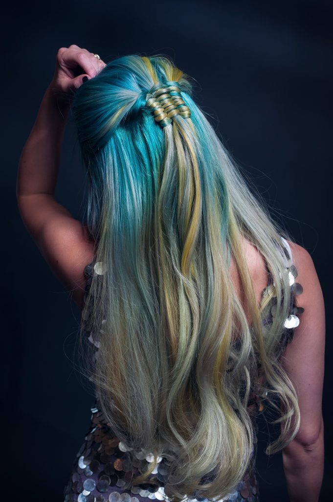 Hairstylist Laura Myers in Reno, Nevada, specializes in vivid color work. Find out more at LuvlyLongLocks.com.