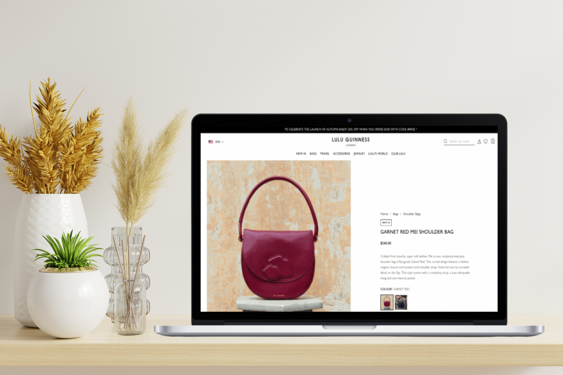 Lulu Guinness lip purses