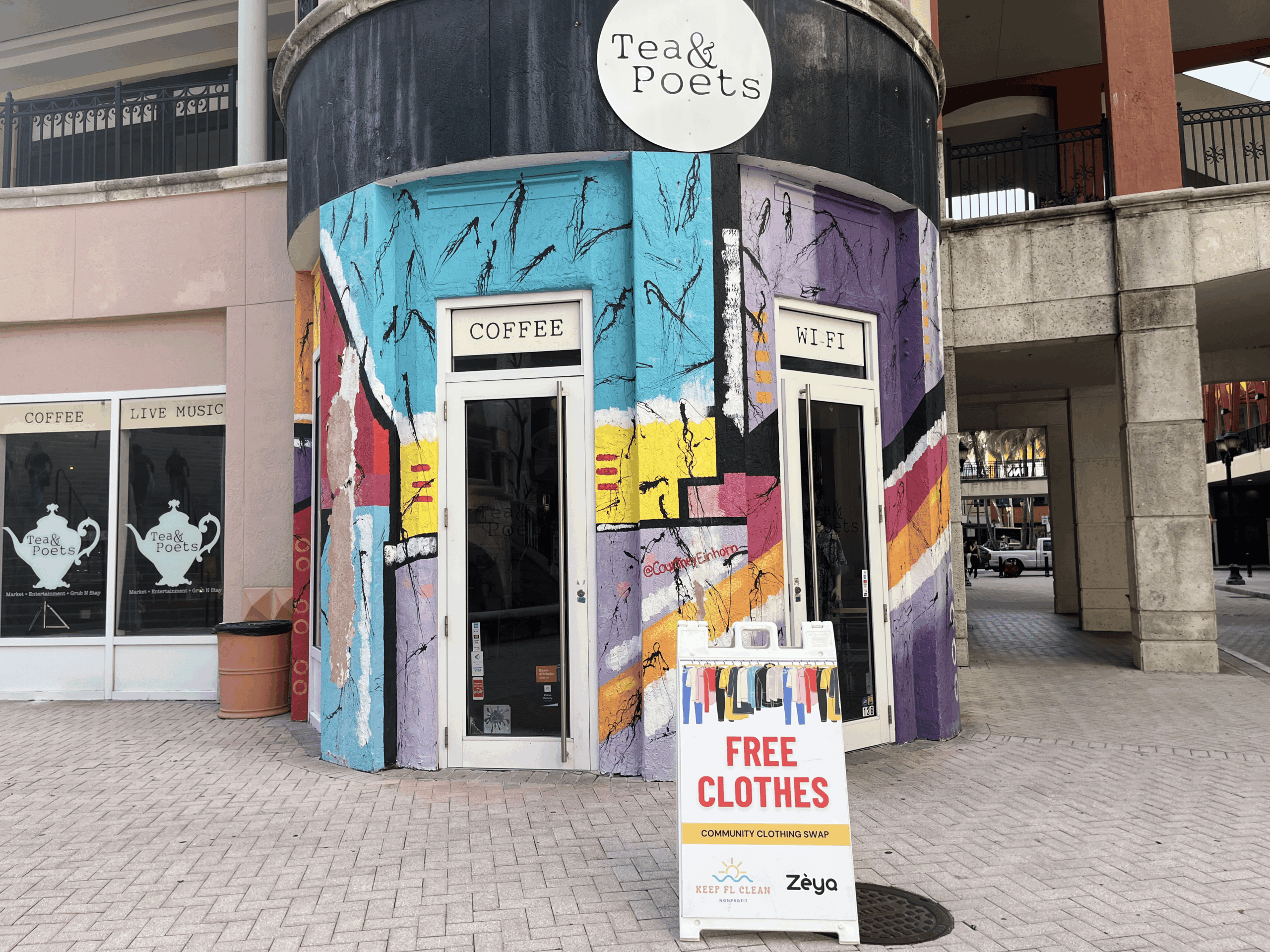 Keep FL Clean Clothing Swap at Tea & Poets